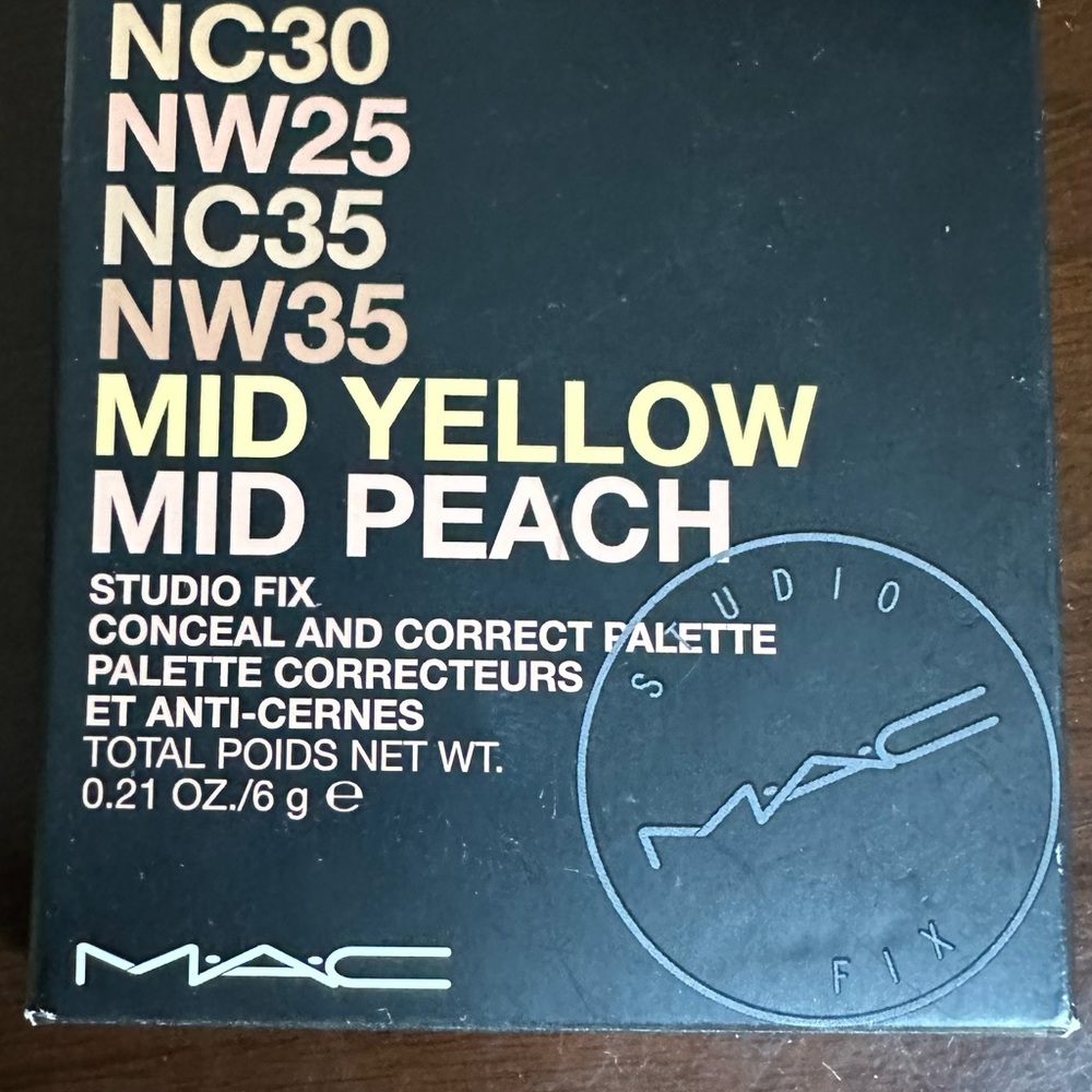Mac colour corrector